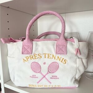 Wildfox White and Pink Mini Bag